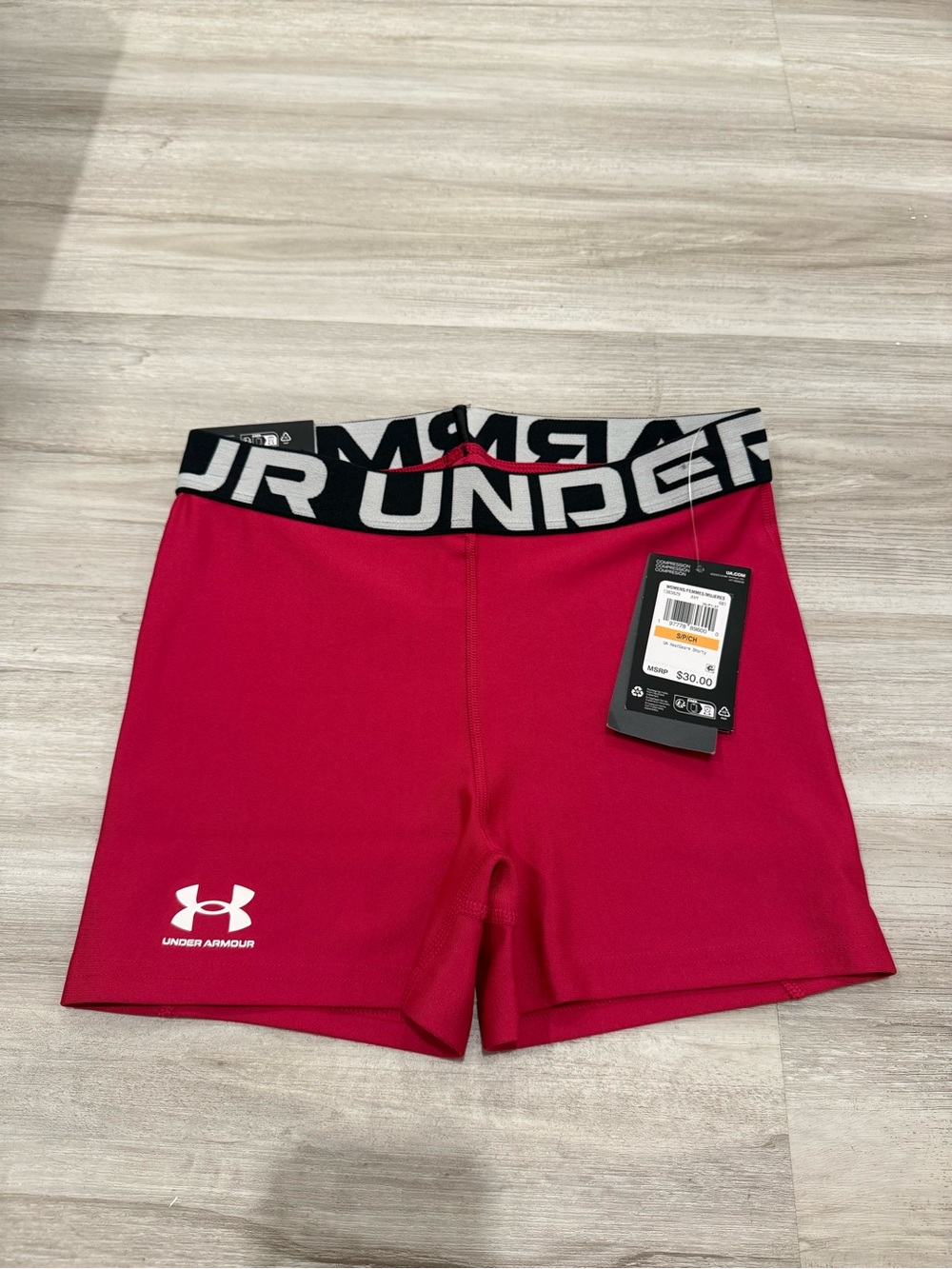 Under Armour Women’s Hot Pink Compression Shorts
